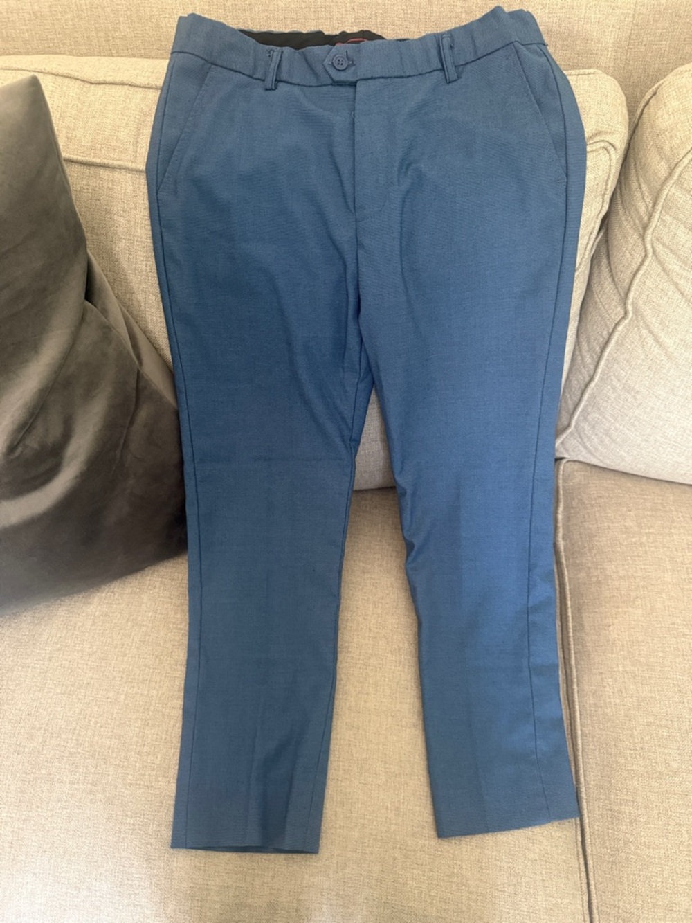 Isaac Mizrahi Boy's Dress Pants in Blue
